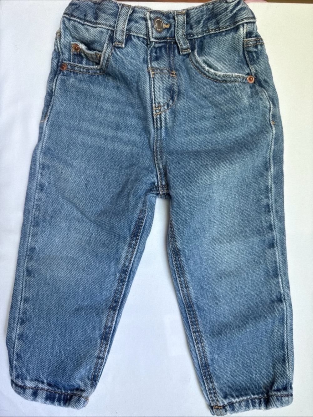 Zara Light Blue Baby Denim Pants